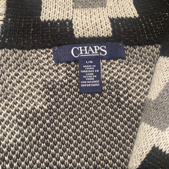 CHAPS cardigan Large - Picture 2 of 5